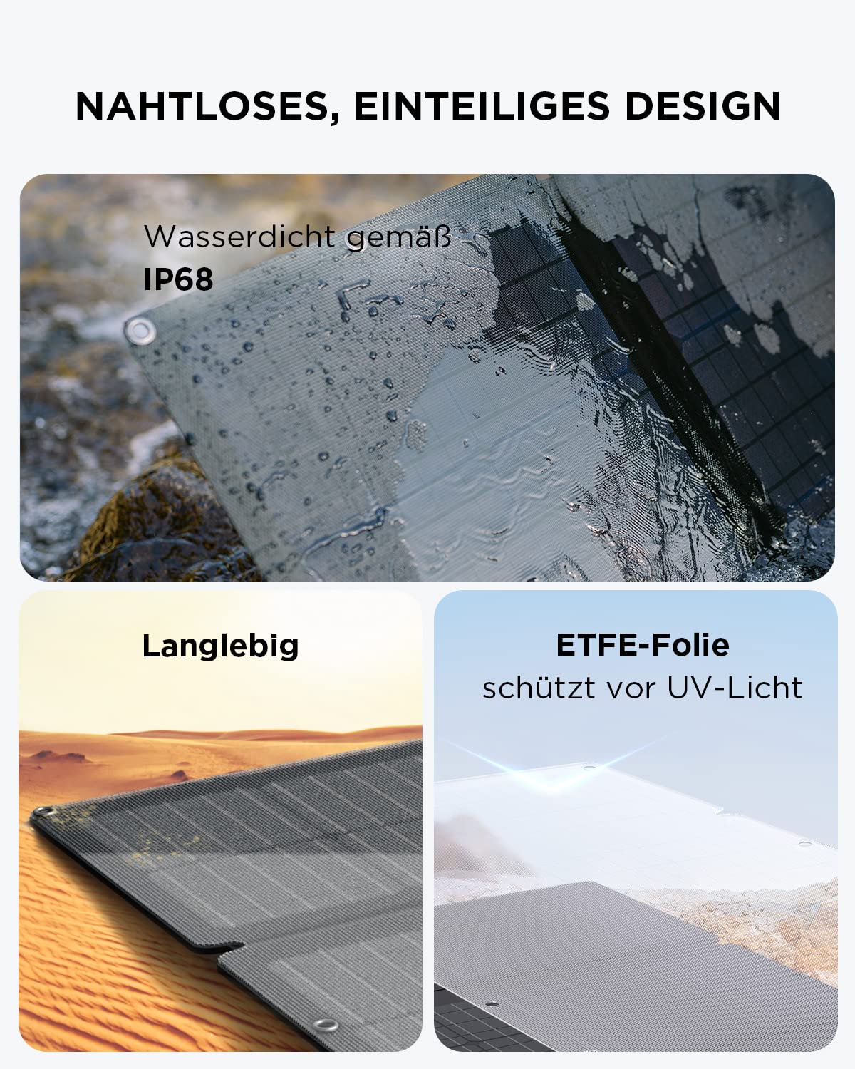 EF ECOFLOW Tragbare Powerstation RIVER 2 MAX mit 160W faltbare solar panel, 512 Wh Solargenerator mit LiFeP04, Schnellladung in 1 Stunde, bis zu 1000 W Leistung, Balkonkraft für Camping